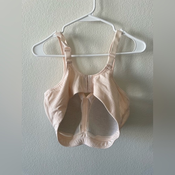 Anita light pink athleisure comfy mesh sport bra with padding - Picture 4 of 4